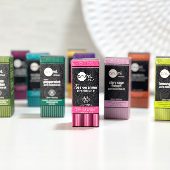 Pure Essential Oil - Rose Geranium (Certified Organic)