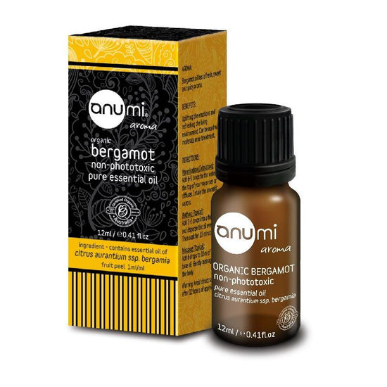 Pure Essential Oil - Bergamot Non-Phototoxic (Certified Organic)